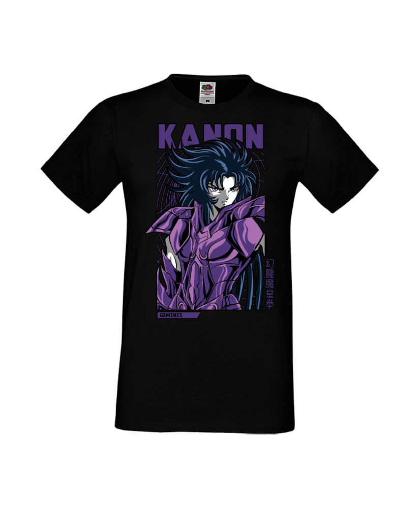 Мъжка Тениска Manga Anime Saint Seiya Gemini Kanon