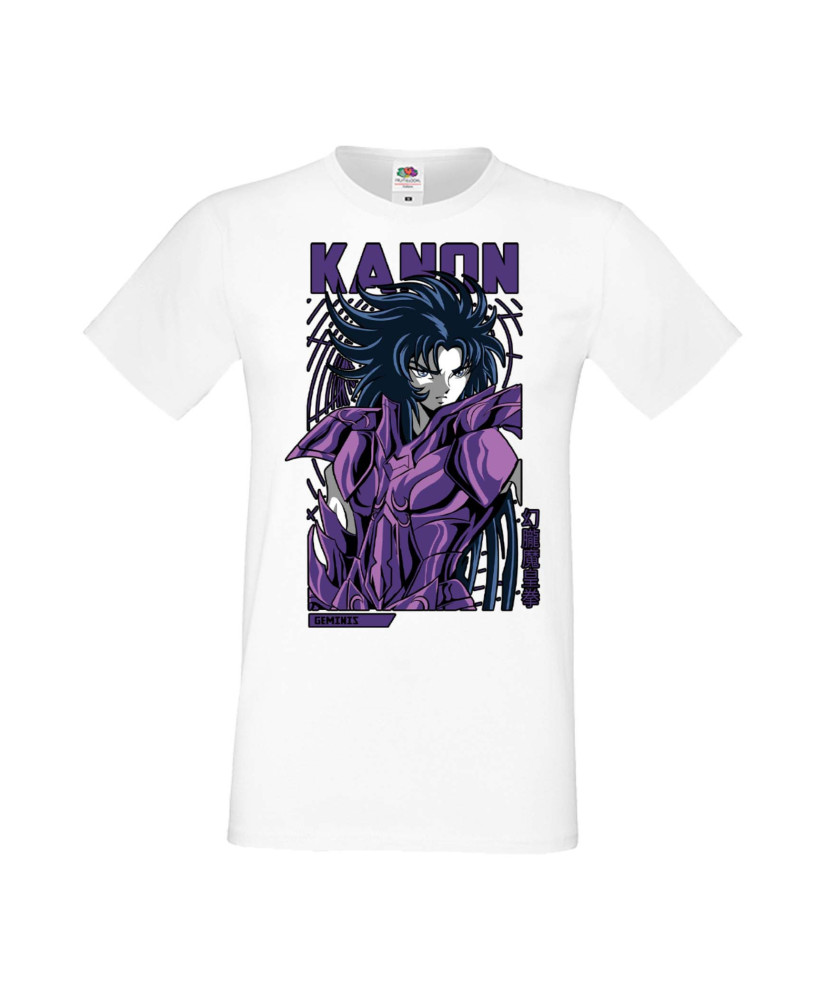 Мъжка Тениска Manga Anime Saint Seiya Gemini Kanon