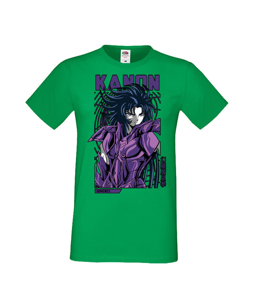 Мъжка Тениска Manga Anime Saint Seiya Gemini Kanon