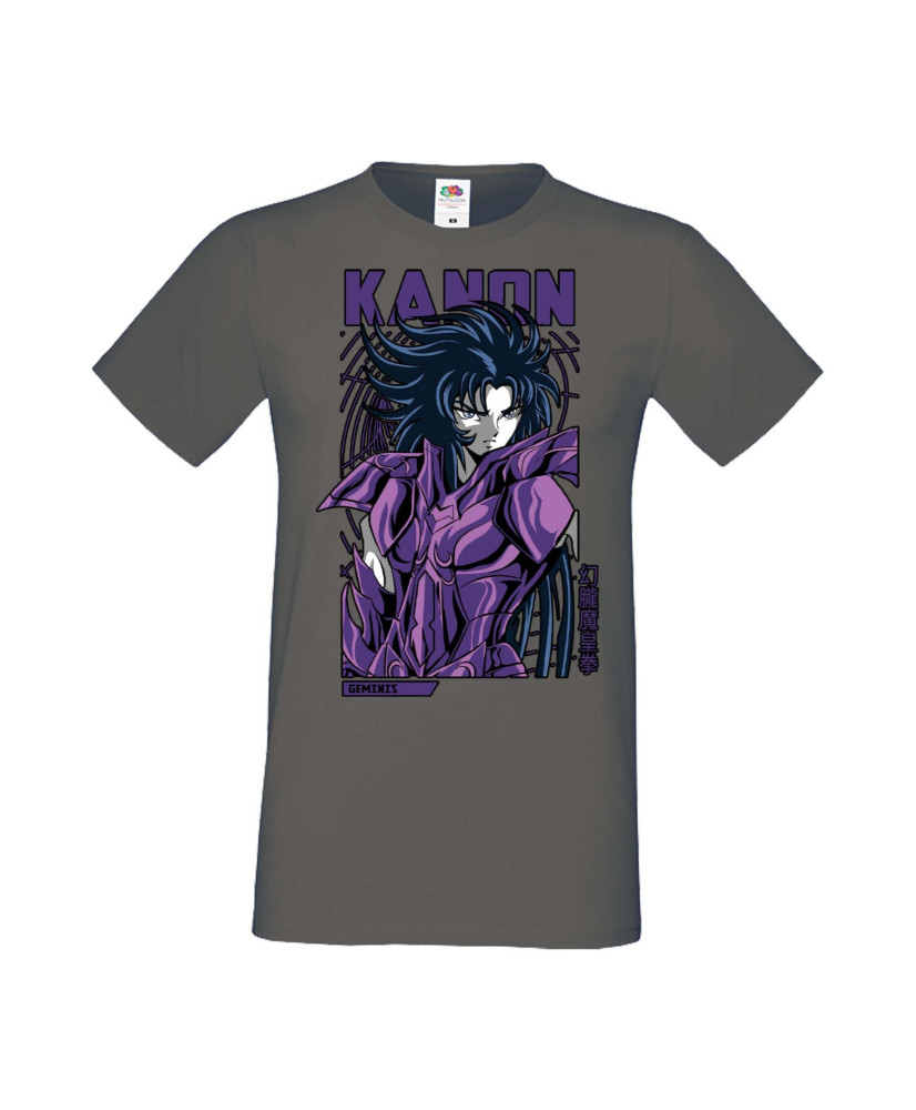 Мъжка Тениска Manga Anime Saint Seiya Gemini Kanon