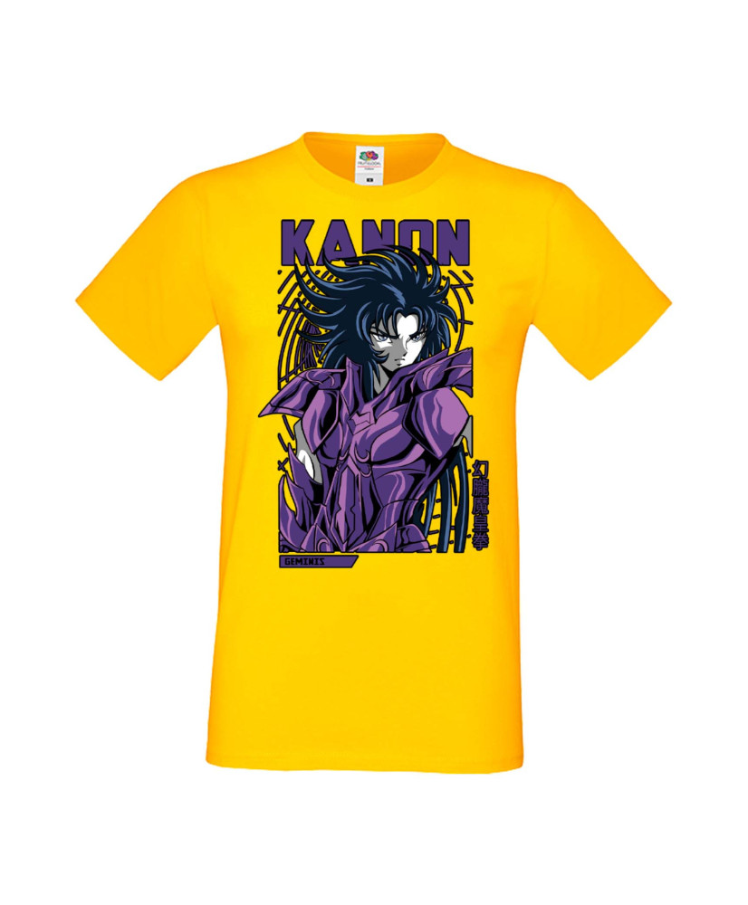 Мъжка Тениска Manga Anime Saint Seiya Gemini Kanon