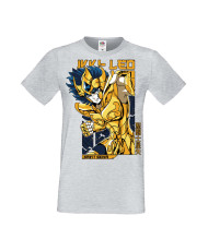 Мъжка Тениска Manga Anime Saint Seiya Leo Aiolia 01