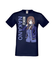 Мъжка Тениска Manga Anime The Quintessential Quintuplets Miku Nakano