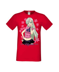 Мъжка Тениска Manga Anime The Seven Deadly Sins Elizabeth Liones