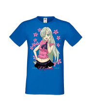 Мъжка Тениска Manga Anime The Seven Deadly Sins Elizabeth Liones