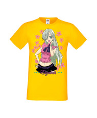 Мъжка Тениска Manga Anime The Seven Deadly Sins Elizabeth Liones