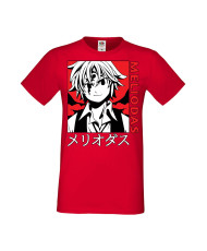 Мъжка Тениска Manga Anime The Seven Deadly Sins Meliodas 04