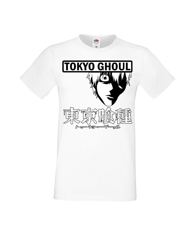 Мъжка Тениска Manga Anime Tokyo Ghoul 02
