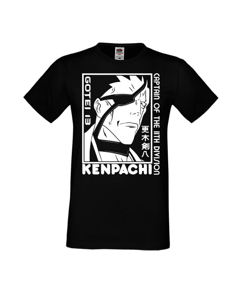 Мъжка Тениска Manga Anime Bleach Kenpachi Zaraki