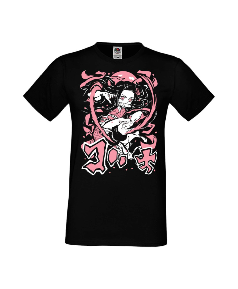 Мъжка Тениска Manga Anime Demon Slayer Nezuko Kamado 02