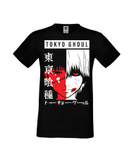 Мъжка Тениска Manga Anime Tokyo Ghoul 01