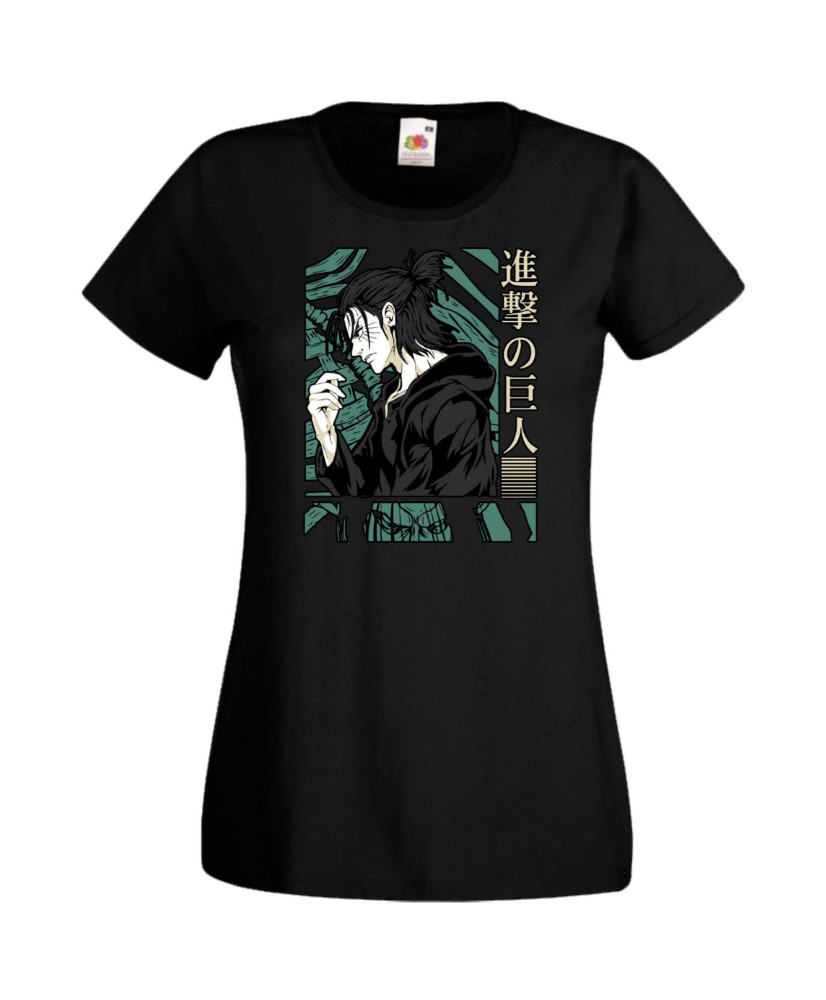 Дамска Тениска Anime Manga Anime, Manga, Japan Anime, Japan Manga, Japan Animation, Japan Comics, Attack On Titan, Levi Ackerman