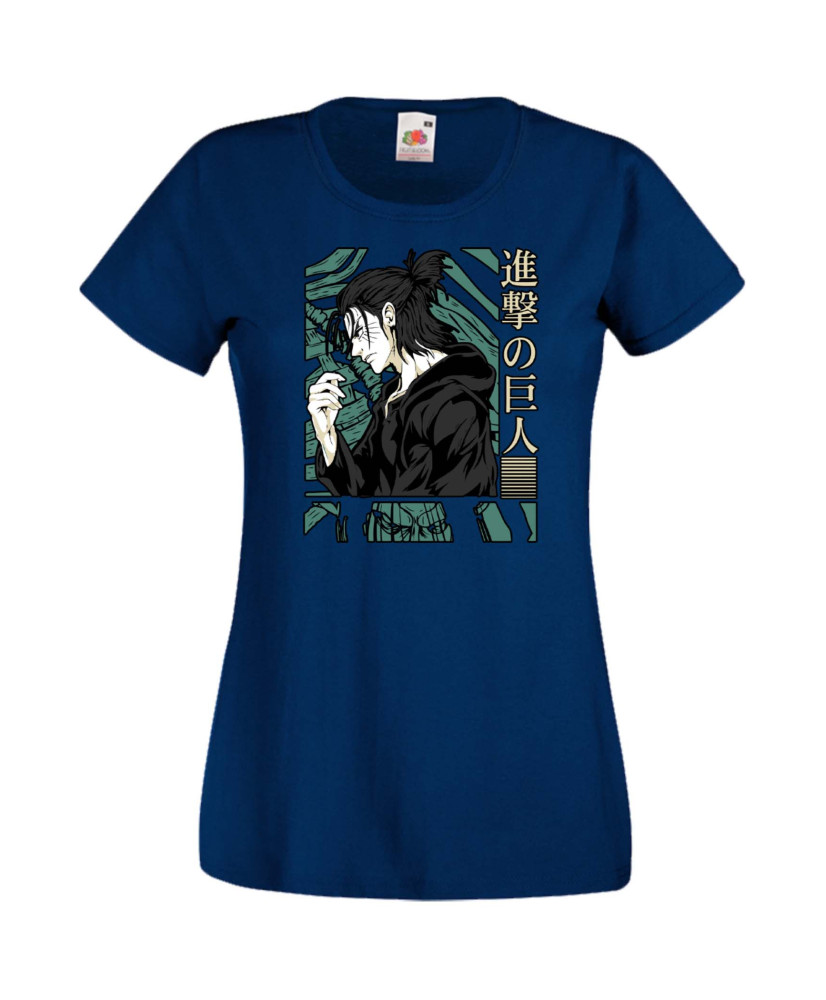 Дамска Тениска Anime Manga Anime, Manga, Japan Anime, Japan Manga, Japan Animation, Japan Comics, Attack On Titan, Levi Ackerman