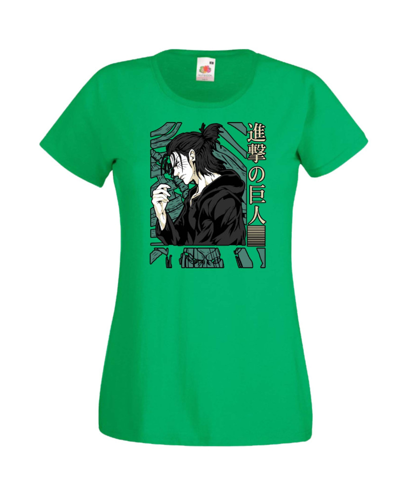 Дамска Тениска Anime Manga Anime, Manga, Japan Anime, Japan Manga, Japan Animation, Japan Comics, Attack On Titan, Levi Ackerman