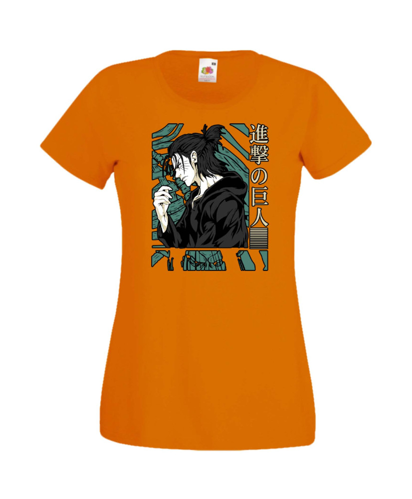 Дамска Тениска Anime Manga Anime, Manga, Japan Anime, Japan Manga, Japan Animation, Japan Comics, Attack On Titan, Levi Ackerman