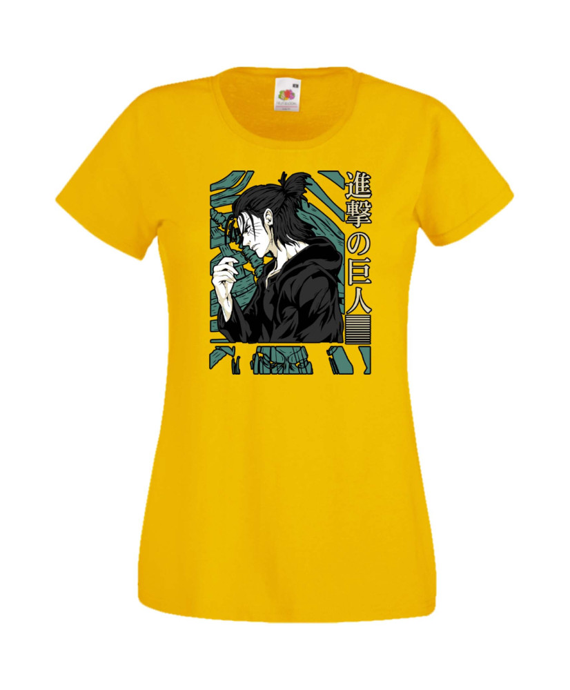 Дамска Тениска Anime Manga Anime, Manga, Japan Anime, Japan Manga, Japan Animation, Japan Comics, Attack On Titan, Levi Ackerman