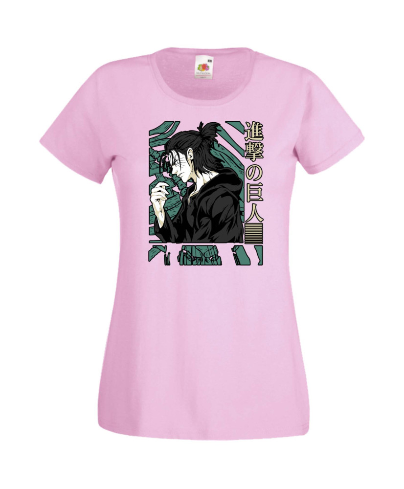 Дамска Тениска Anime Manga Anime, Manga, Japan Anime, Japan Manga, Japan Animation, Japan Comics, Attack On Titan, Levi Ackerman