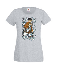 Дамска Тениска Anime Manga Anime, Manga, Japan Anime, Japan Manga, Japan Animation, Japan Comics, Attack On Titan, Levi Ackerman