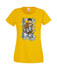Дамска Тениска Anime Manga Anime, Manga, Japan Anime, Japan Manga, Japan Animation, Japan Comics, Attack On Titan, Levi Ackerman