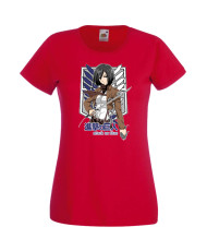 Дамска Тениска Anime Manga Anime, Manga, Japan Anime, Japan Manga, Japan Animation, Japan Comics, Attack On Titan, Levi Ackerman