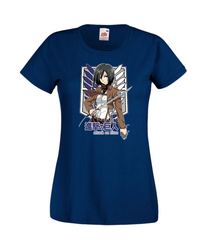Дамска Тениска Anime Manga Anime, Manga, Japan Anime, Japan Manga, Japan Animation, Japan Comics, Attack On Titan, Levi Ackerman
