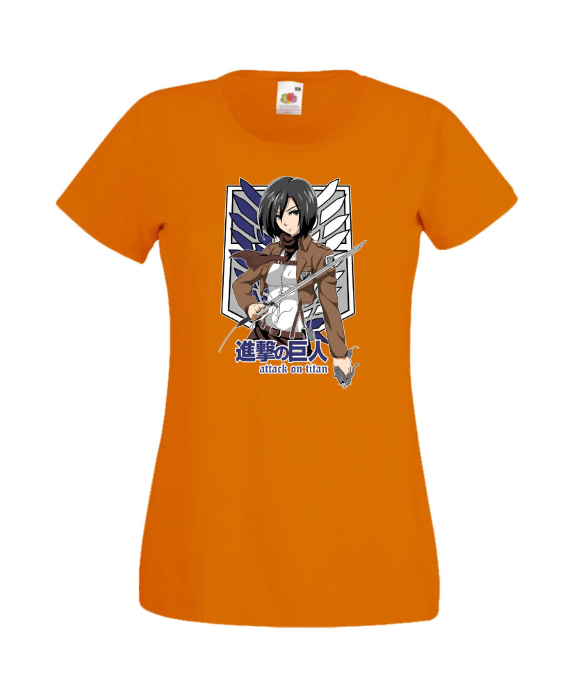 Дамска Тениска Anime Manga Anime, Manga, Japan Anime, Japan Manga, Japan Animation, Japan Comics, Attack On Titan, Levi Ackerman