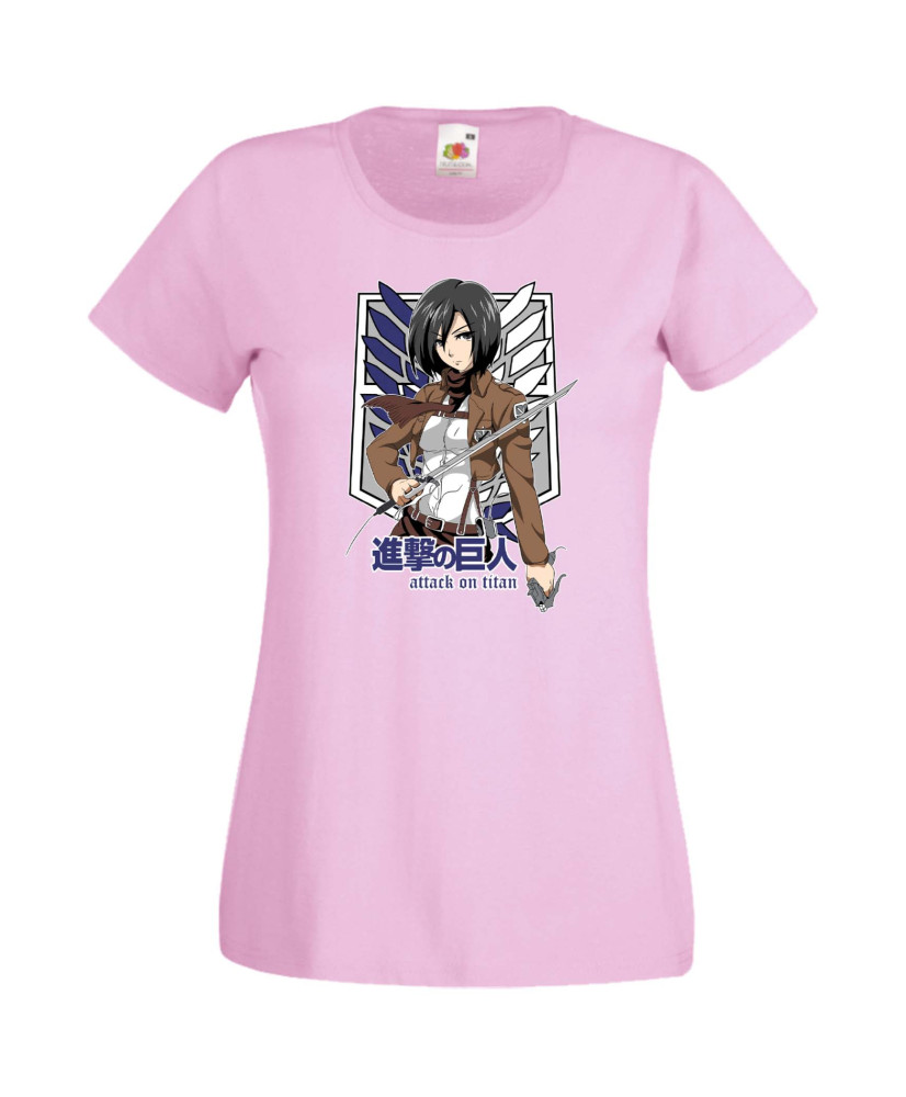 Дамска Тениска Anime Manga Anime, Manga, Japan Anime, Japan Manga, Japan Animation, Japan Comics, Attack On Titan, Levi Ackerman