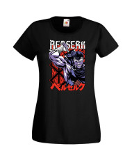 Дамска Тениска Anime Manga Anime, Manga, Japan Anime, Japan Manga, Japan Animation, Japan Comics, Berserk Guts, Black Swordsman,
