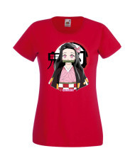 Дамска Тениска Anime Manga Anime, Manga, Japan Anime, Japan Manga, Japan Animation, Japan Comics, Demon Slayer, Nezuko Kamado, T