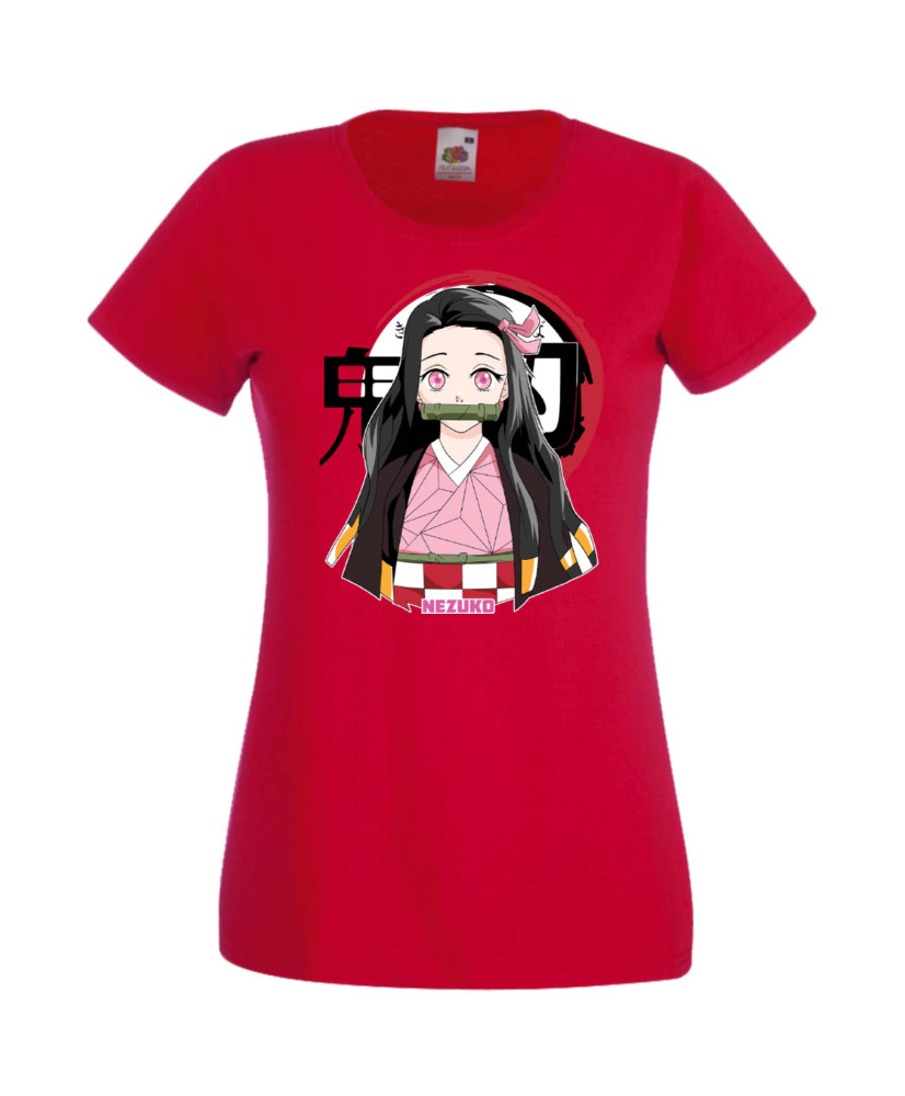Дамска Тениска Anime Manga Anime, Manga, Japan Anime, Japan Manga, Japan Animation, Japan Comics, Demon Slayer, Nezuko Kamado, T Дамска Тениска Anime Manga Anime, Manga, Japan Anime, Japan Manga, Japan Animation, Japan Comics, Demon Slayer, Nezuko Kamado, T