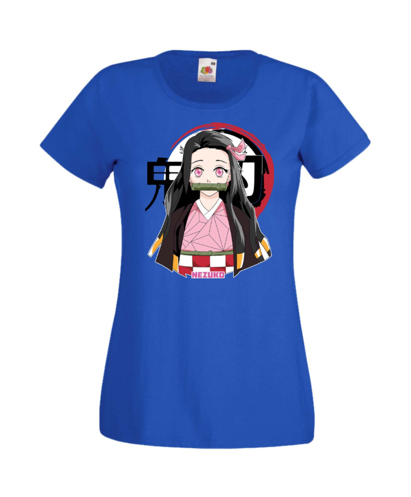 Дамска Тениска Anime Manga Anime, Manga, Japan Anime, Japan Manga, Japan Animation, Japan Comics, Demon Slayer, Nezuko Kamado, T Дамска Тениска Anime Manga Anime, Manga, Japan Anime, Japan Manga, Japan Animation, Japan Comics, Demon Slayer, Nezuko Kamado, T