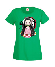 Дамска Тениска Anime Manga Anime, Manga, Japan Anime, Japan Manga, Japan Animation, Japan Comics, Demon Slayer, Nezuko Kamado, T