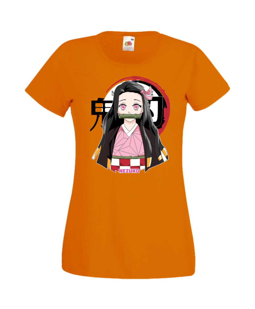 Дамска Тениска Anime Manga Anime, Manga, Japan Anime, Japan Manga, Japan Animation, Japan Comics, Demon Slayer, Nezuko Kamado, T Дамска Тениска Anime Manga Anime, Manga, Japan Anime, Japan Manga, Japan Animation, Japan Comics, Demon Slayer, Nezuko Kamado, T