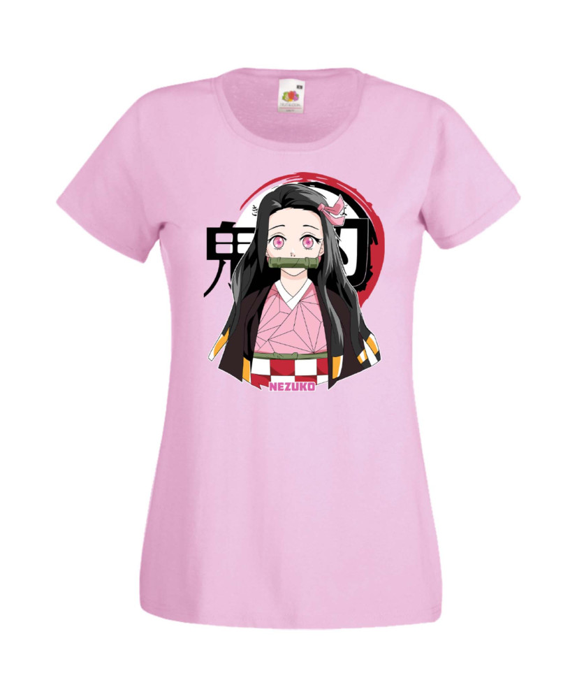 Дамска Тениска Anime Manga Anime, Manga, Japan Anime, Japan Manga, Japan Animation, Japan Comics, Demon Slayer, Nezuko Kamado, T