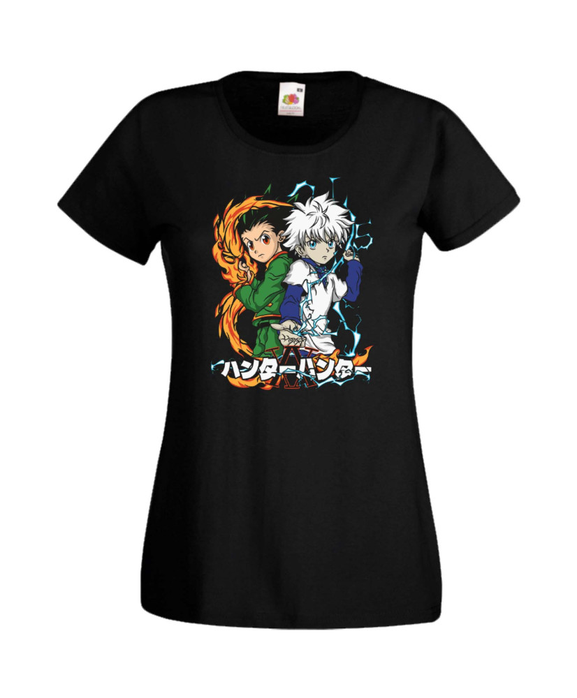 Дамска Тениска Anime Manga Anime, Manga, Japan Anime, Japan Manga, Japan Animation, Japan Comics, Hunter X Hunter, Gon Freecss, 