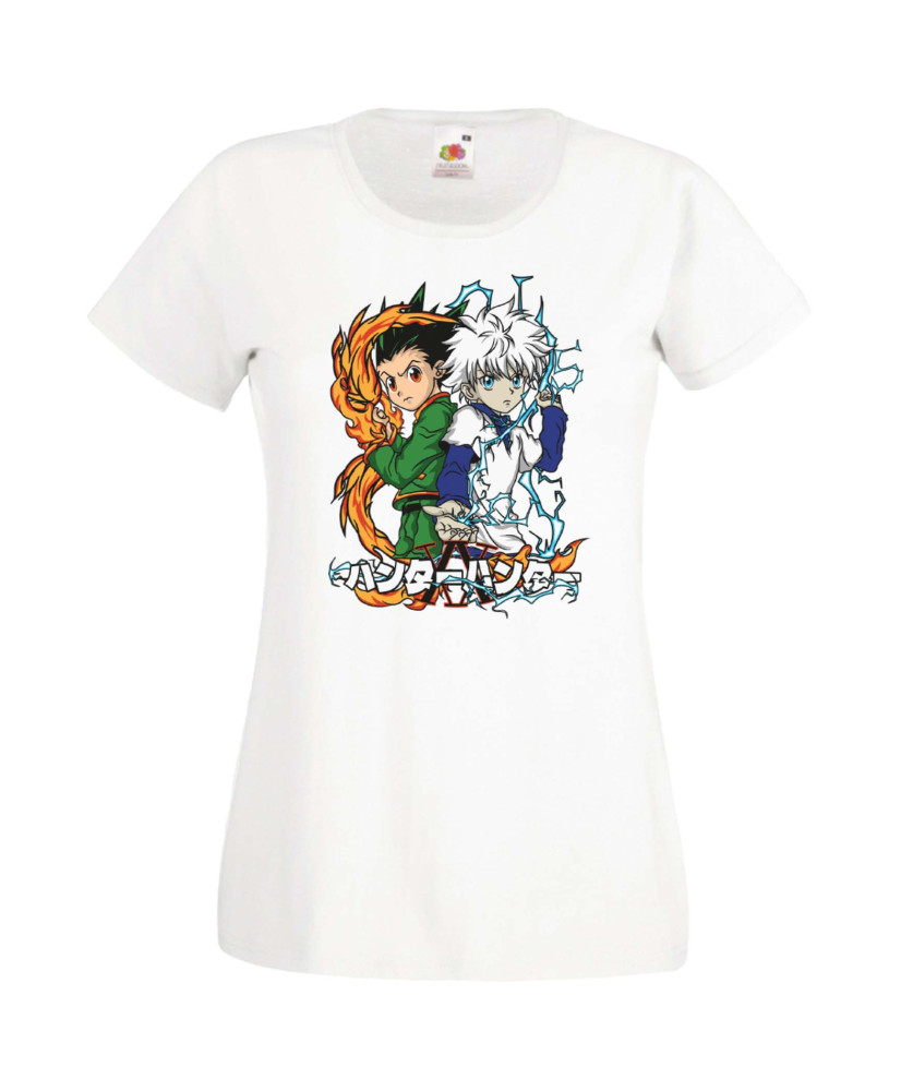 Дамска Тениска Anime Manga Anime, Manga, Japan Anime, Japan Manga, Japan Animation, Japan Comics, Hunter X Hunter, Gon Freecss, 