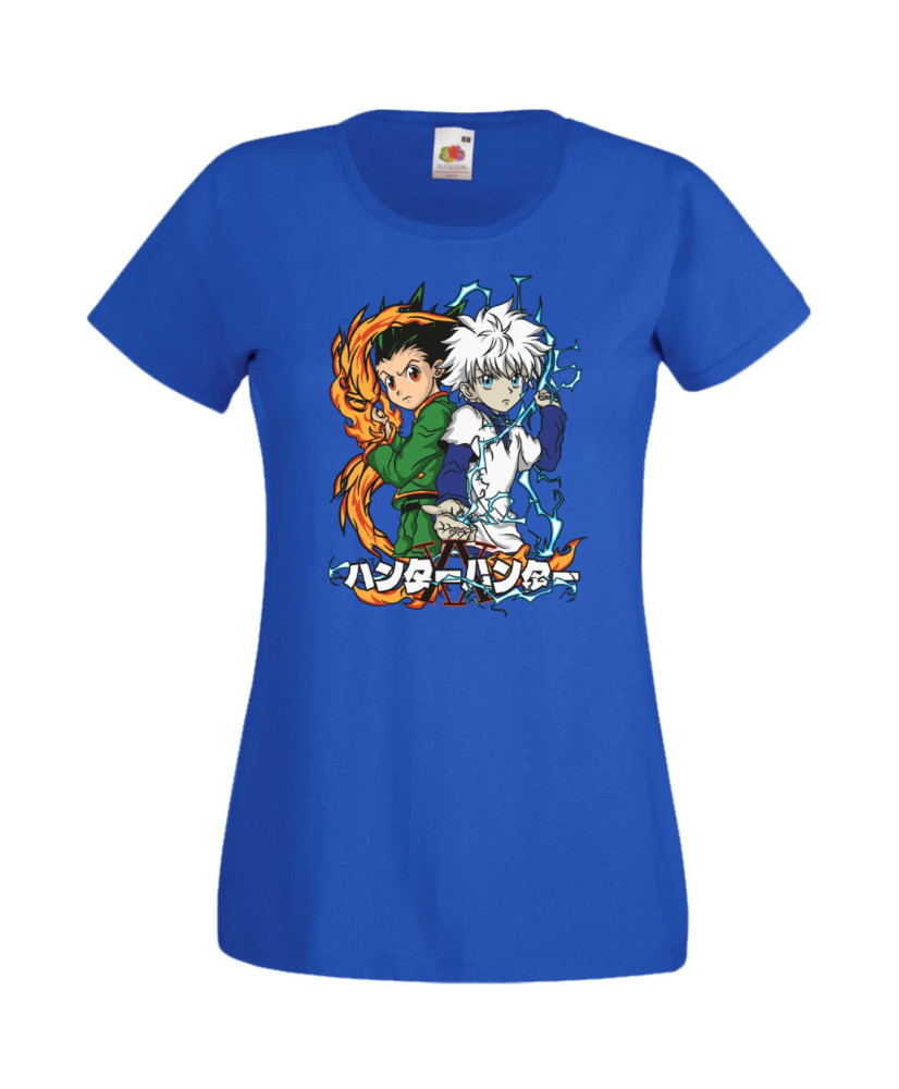 Дамска Тениска Anime Manga Anime, Manga, Japan Anime, Japan Manga, Japan Animation, Japan Comics, Hunter X Hunter, Gon Freecss, 
