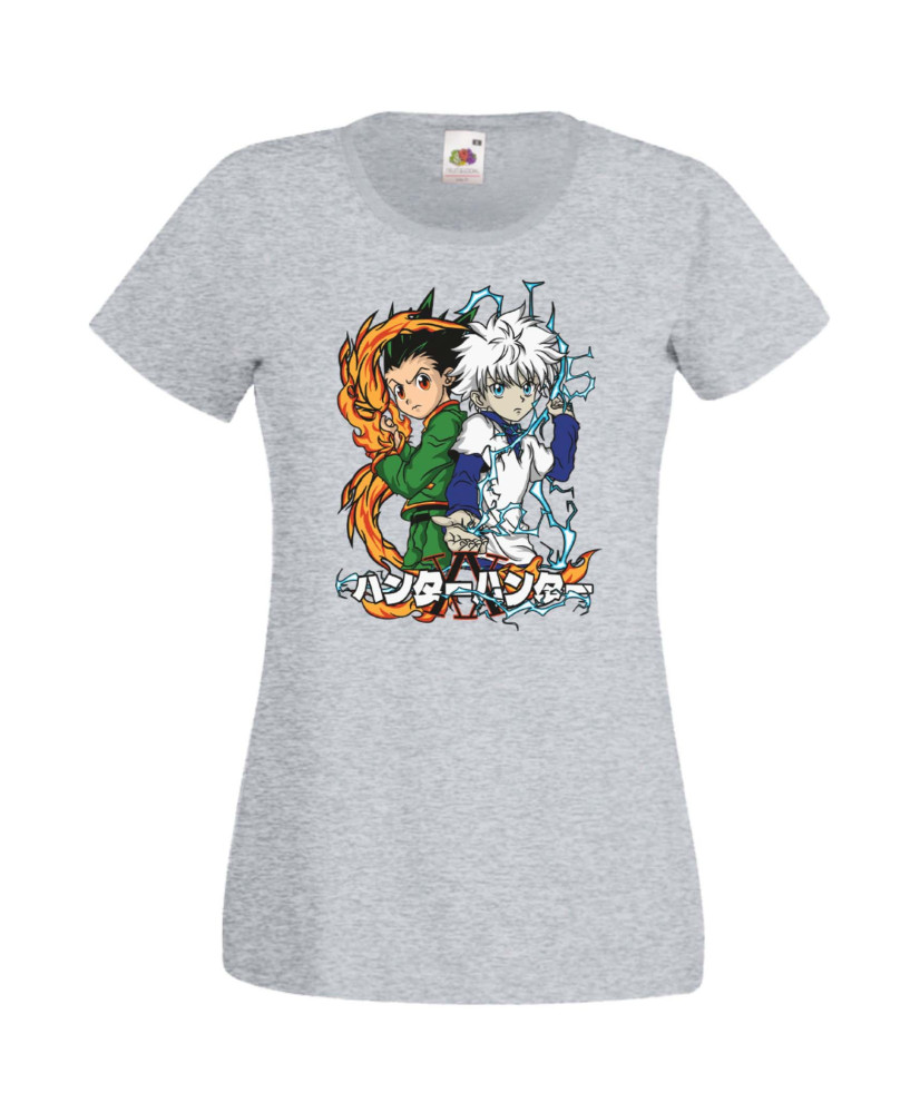 Дамска Тениска Anime Manga Anime, Manga, Japan Anime, Japan Manga, Japan Animation, Japan Comics, Hunter X Hunter, Gon Freecss, 
