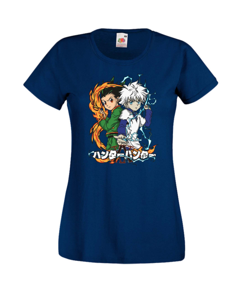 Дамска Тениска Anime Manga Anime, Manga, Japan Anime, Japan Manga, Japan Animation, Japan Comics, Hunter X Hunter, Gon Freecss, 