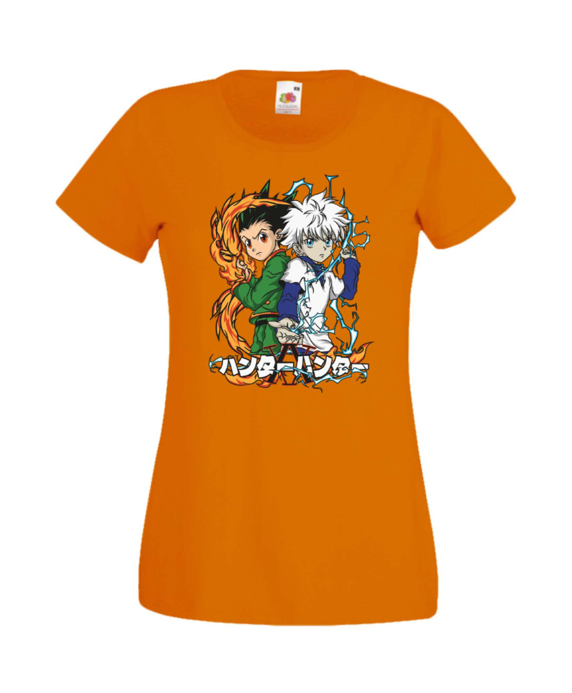Дамска Тениска Anime Manga Anime, Manga, Japan Anime, Japan Manga, Japan Animation, Japan Comics, Hunter X Hunter, Gon Freecss, 