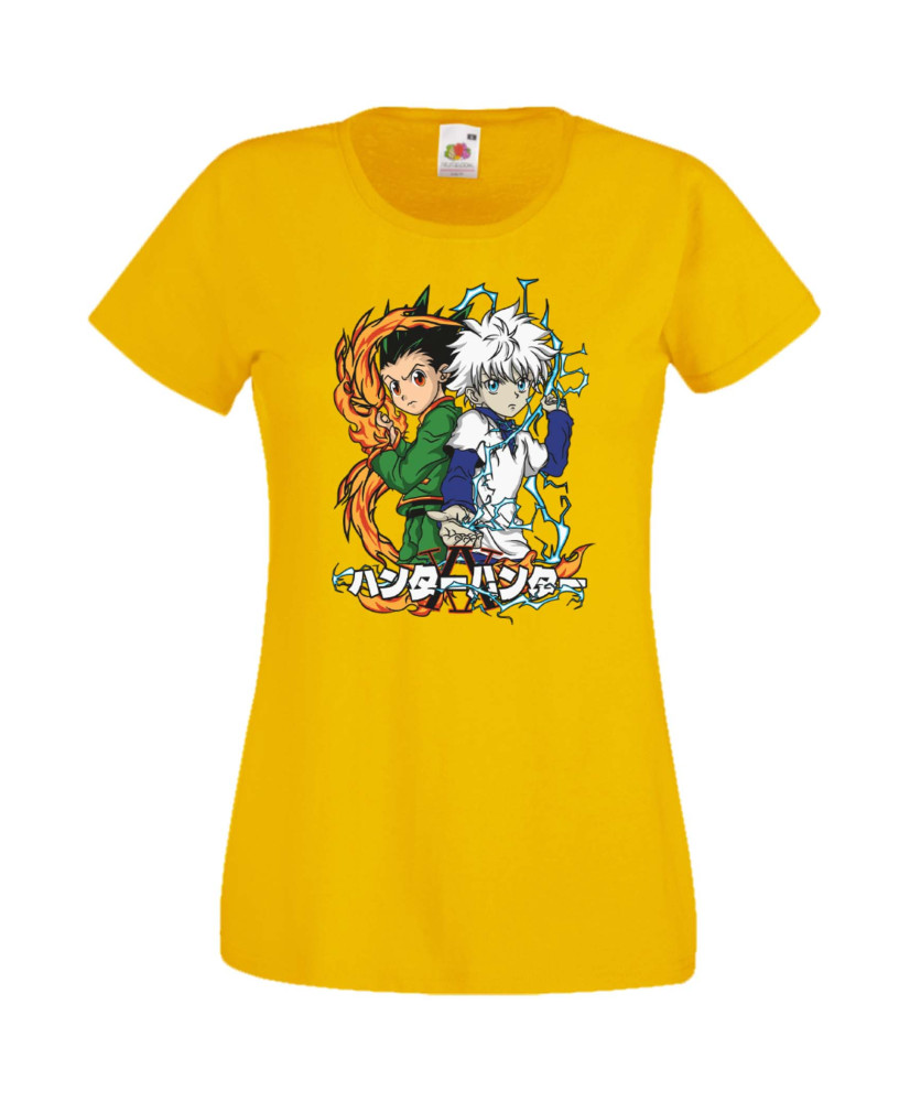 Дамска Тениска Anime Manga Anime, Manga, Japan Anime, Japan Manga, Japan Animation, Japan Comics, Hunter X Hunter, Gon Freecss, 