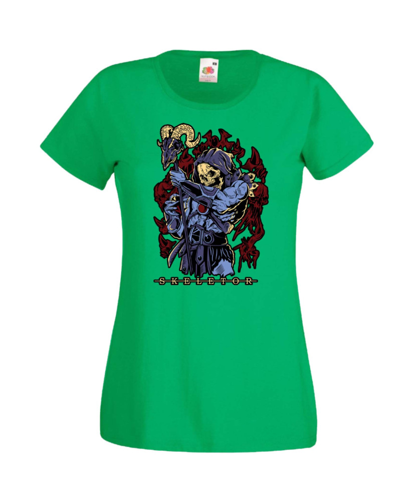 Дамска Тениска Anime Manga Masters Of The Universe, Skeletor He-Man, Skeletor