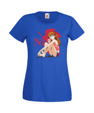 Дамска Тениска Anime Manga Anime, Manga, Japan Anime, Japan Manga, Japan Animation, Japan Comics, Neon Genesis Evangelion, Asuka