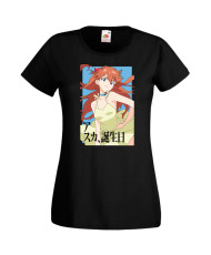 Дамска Тениска Anime Manga Anime, Manga, Japan Anime, Japan Manga, Japan Animation, Japan Comics, Neon Genesis Evangelion, Asuka