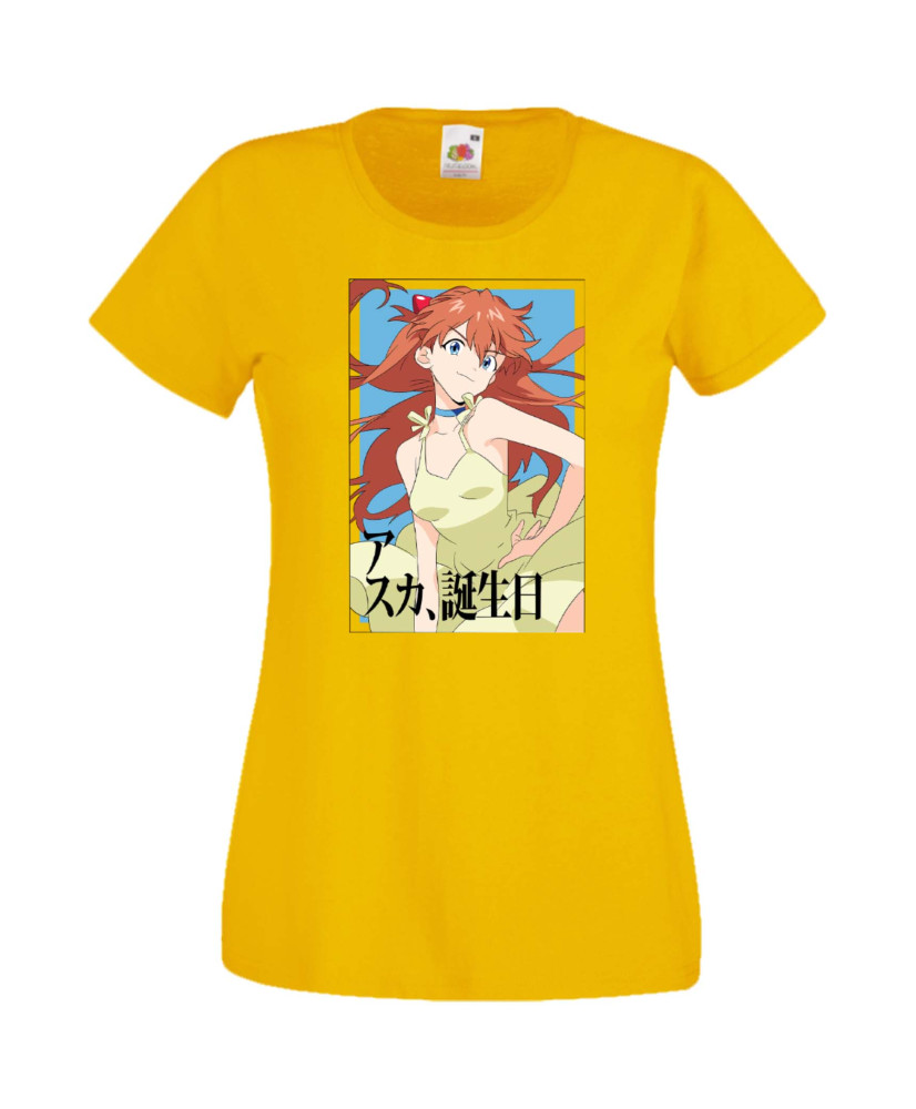 Дамска Тениска Anime Manga Anime, Manga, Japan Anime, Japan Manga, Japan Animation, Japan Comics, Neon Genesis Evangelion, Asuka Дамска Тениска Anime Manga Anime, Manga, Japan Anime, Japan Manga, Japan Animation, Japan Comics, Neon Genesis Evangelion, Asuka