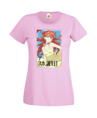 Дамска Тениска Anime Manga Anime, Manga, Japan Anime, Japan Manga, Japan Animation, Japan Comics, Neon Genesis Evangelion, Asuka