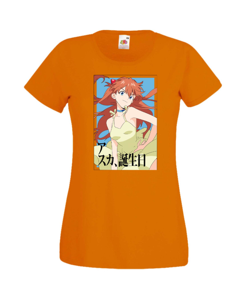 Дамска Тениска Anime Manga Anime, Manga, Japan Anime, Japan Manga, Japan Animation, Japan Comics, Neon Genesis Evangelion, Asuka Дамска Тениска Anime Manga Anime, Manga, Japan Anime, Japan Manga, Japan Animation, Japan Comics, Neon Genesis Evangelion, Asuka