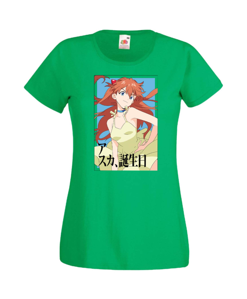 Дамска Тениска Anime Manga Anime, Manga, Japan Anime, Japan Manga, Japan Animation, Japan Comics, Neon Genesis Evangelion, Asuka Дамска Тениска Anime Manga Anime, Manga, Japan Anime, Japan Manga, Japan Animation, Japan Comics, Neon Genesis Evangelion, Asuka