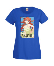 Дамска Тениска Anime Manga Anime, Manga, Japan Anime, Japan Manga, Japan Animation, Japan Comics, Neon Genesis Evangelion, Asuka