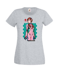 Дамска Тениска Anime Manga Anime, Manga, Japan Anime, Japan Manga, Japan Animation, Japan Comics, Neon Genesis Evangelion, Asuka